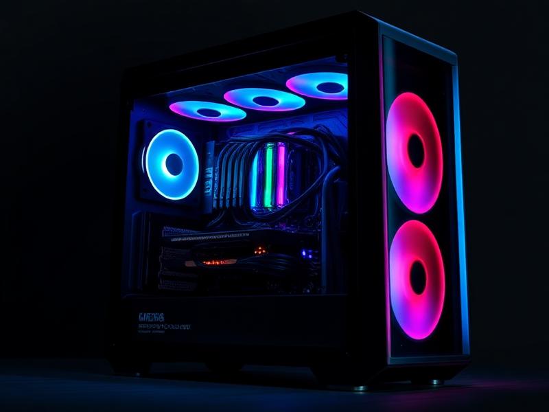 Computador personalizado com iluminação RGB