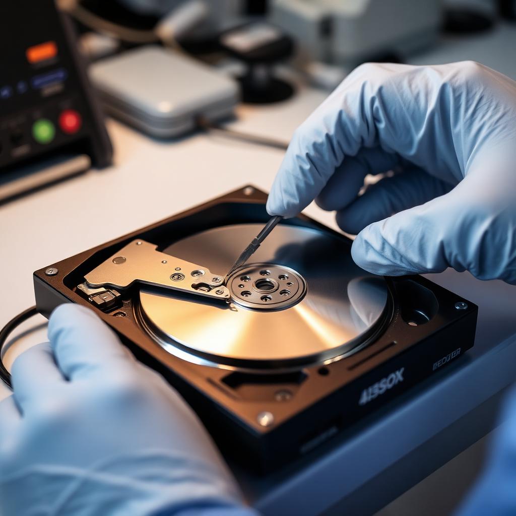 Recuperação de dados em disco rígido